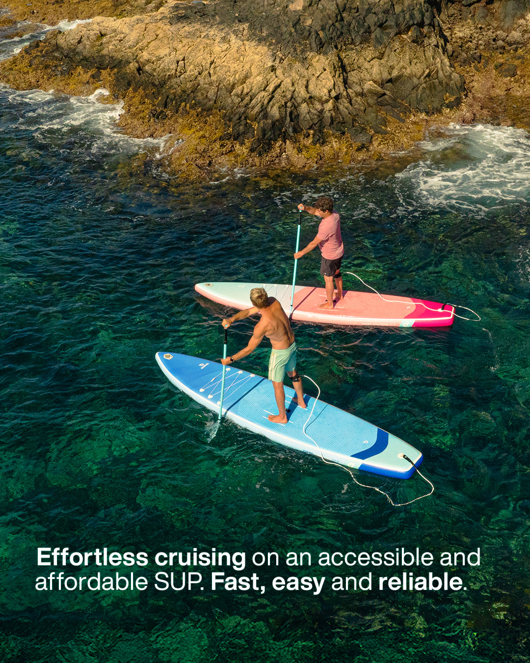 SUP-доска GONG Pack SUP Inflatable First Cruising — top view