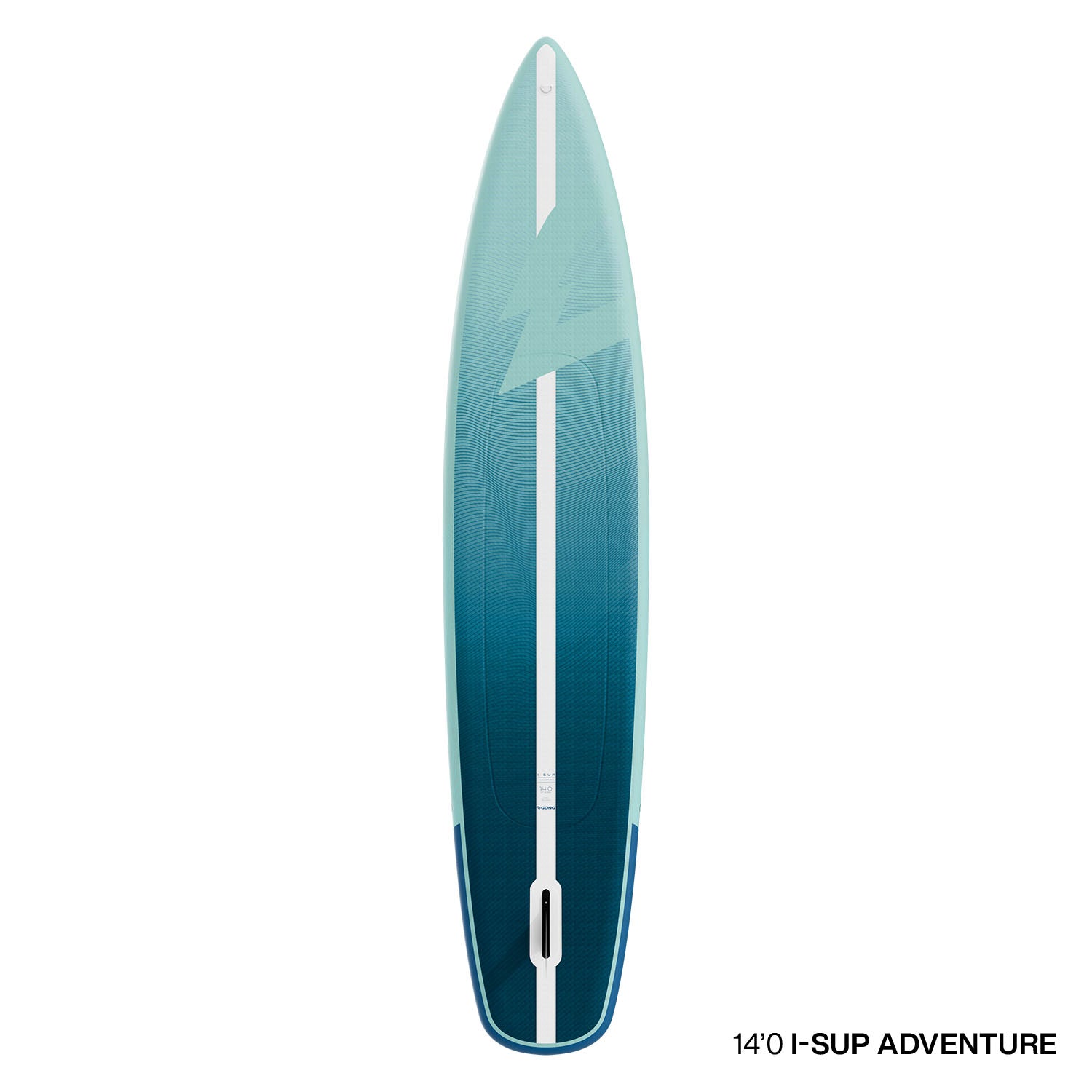 SUP-доска GONG SUP Inflatable I-SUP Adventure — вид сверху