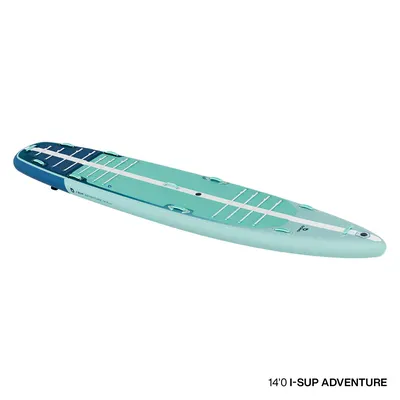 SUP-доска GONG SUP Inflatable I-SUP Adventure — в работе на воде