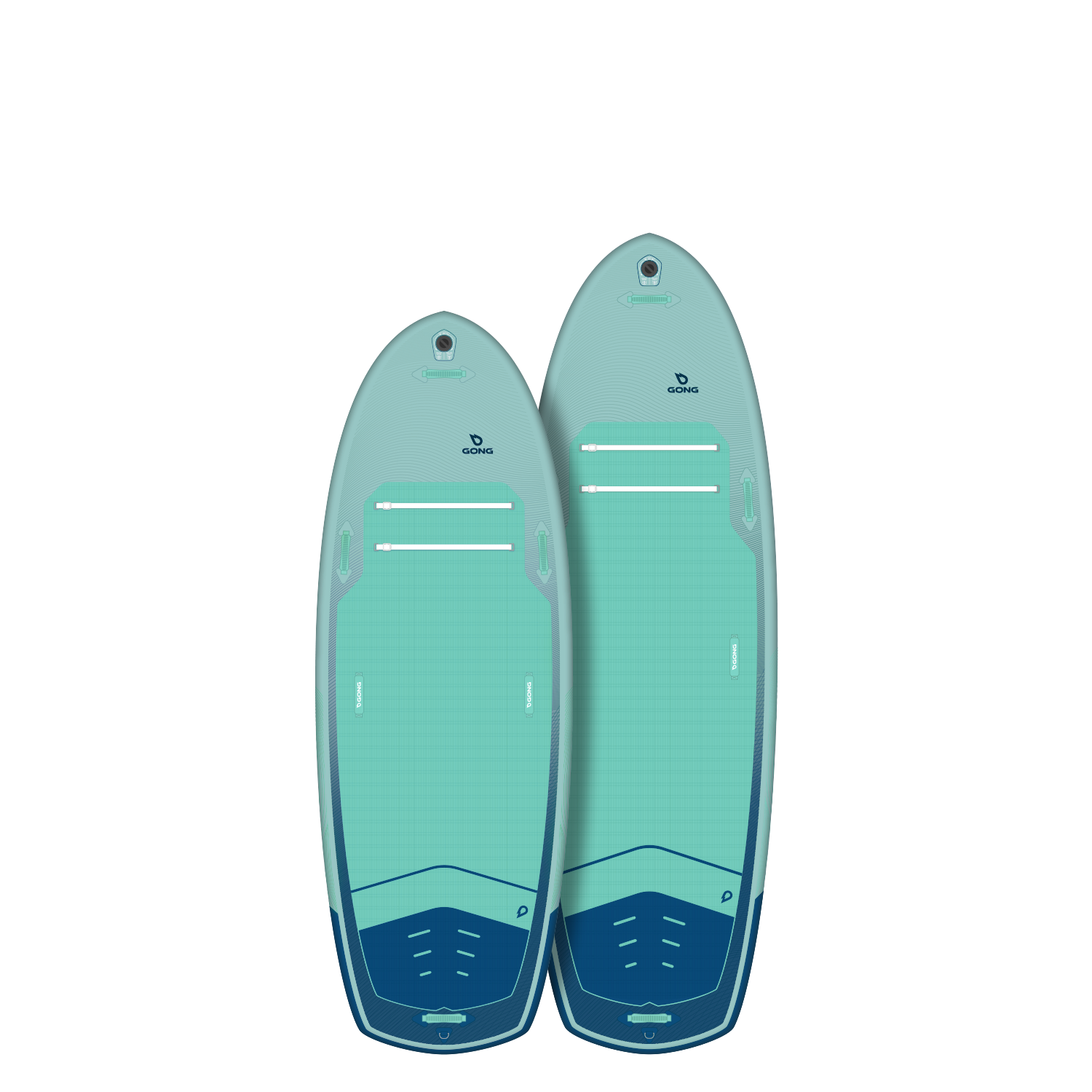 SUP-доска GONG SUP Inflatable I-SUP Do it — вид сбоку