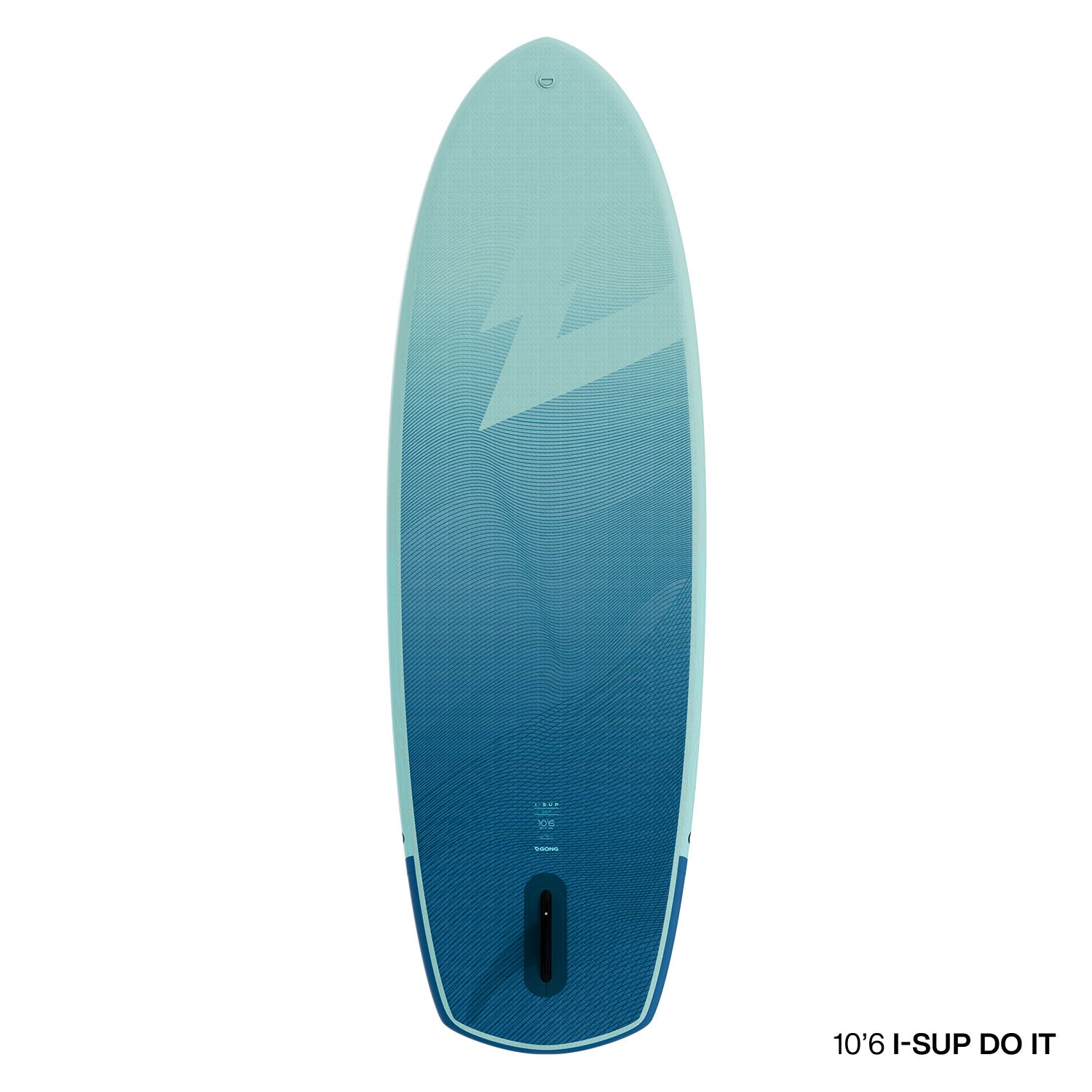 SUP-доска GONG SUP Inflatable I-SUP Do it — вид сверху