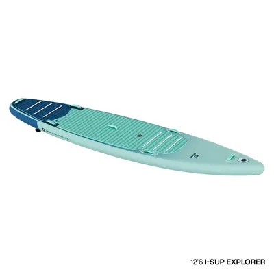 SUP-доска GONG SUP Inflatable I-SUP Explorer — в работе на воде