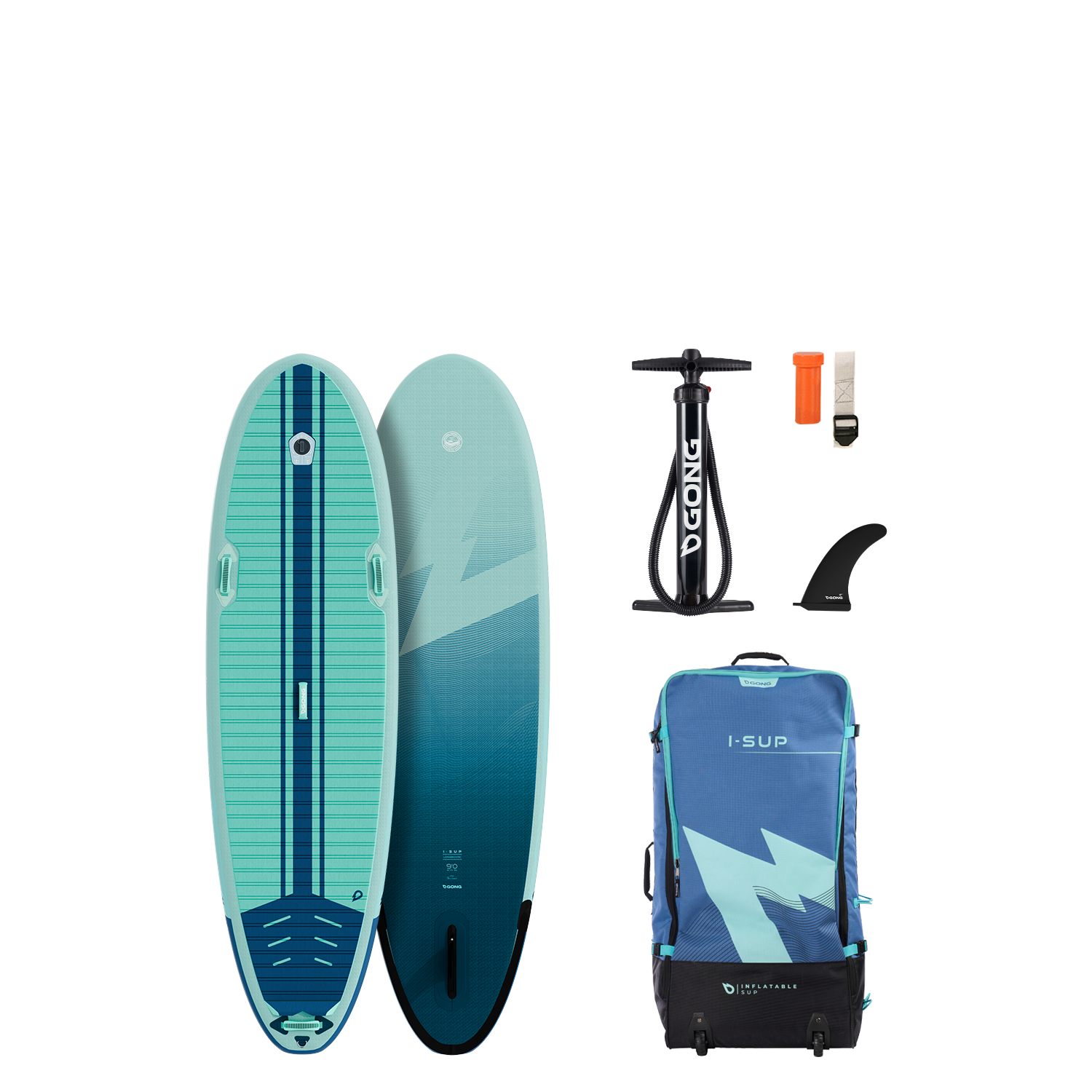 SUP-доска GONG SUP Inflatable I-SUP Longboard — buy at K1.surf