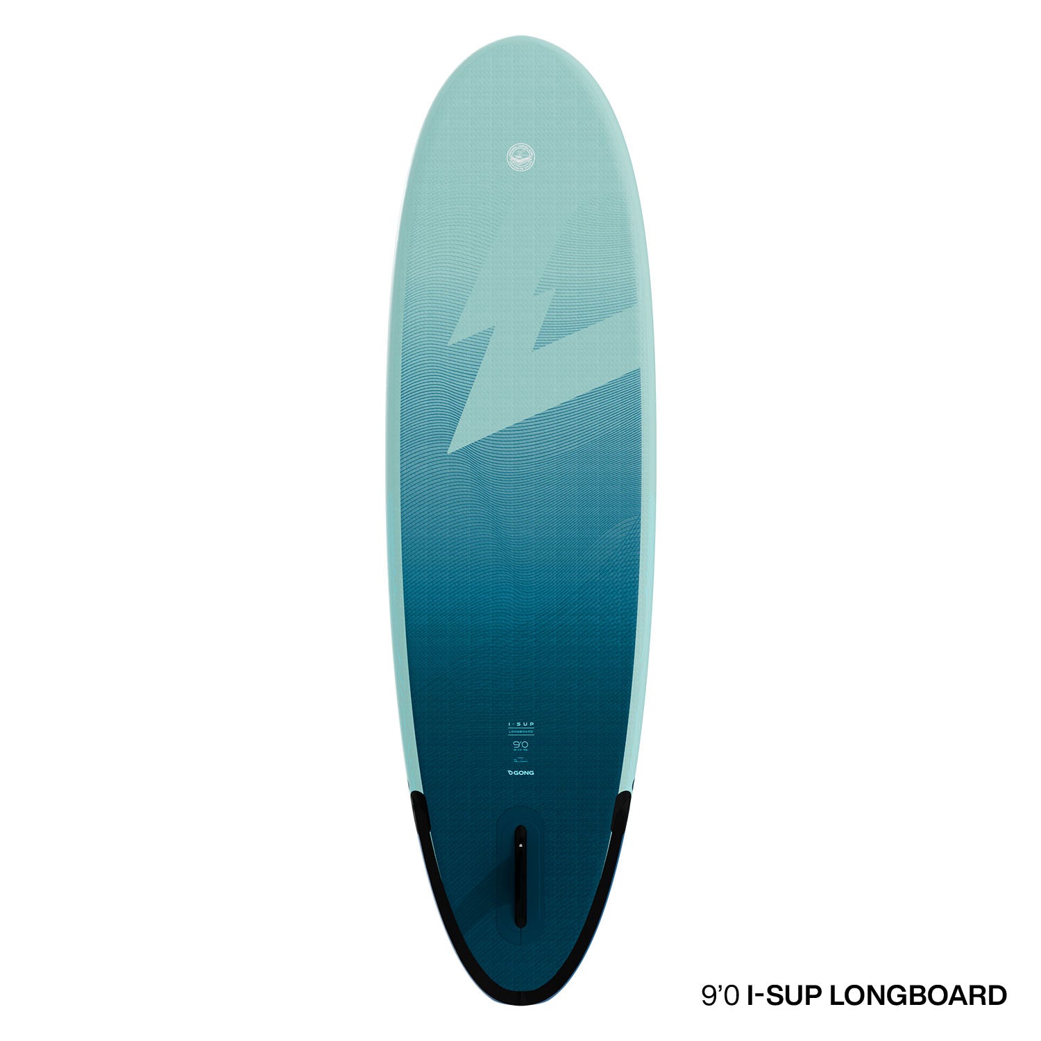 SUP-доска GONG SUP Inflatable I-SUP Longboard — top view