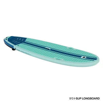 SUP-доска GONG SUP Inflatable I-SUP Longboard — в работе на воде