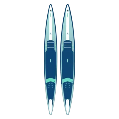 SUP-доска GONG SUP Inflatable I-SUP Race Flat Water 18’ — вид сбоку