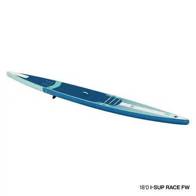 SUP-доска GONG SUP Inflatable I-SUP Race Flat Water 18’ — в работе на воде