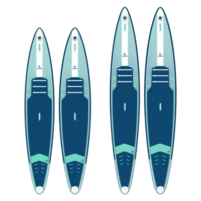 SUP-доска GONG SUP Inflatable I-SUP Race Flat Water — вид сбоку