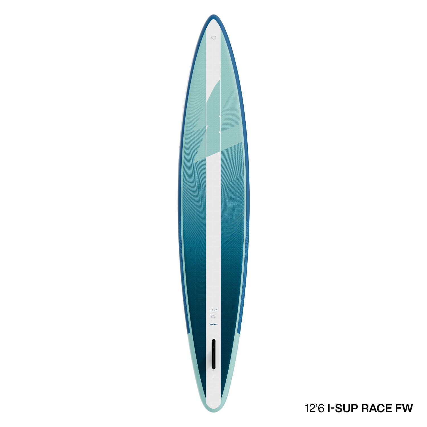 SUP-доска GONG SUP Inflatable I-SUP Race Flat Water — вид сверху