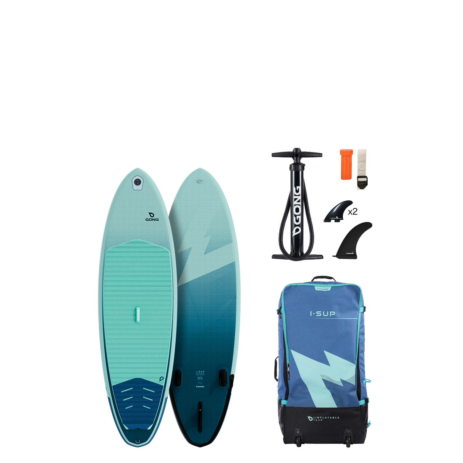SUP-доска GONG SUP Inflatable I-SUP Shortboard — buy at K1.surf