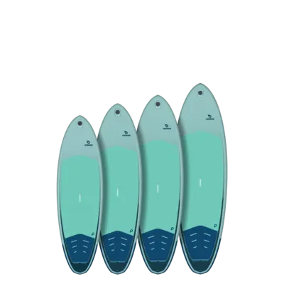 SUP-доска GONG SUP Inflatable I-SUP Shortboard — вид сбоку