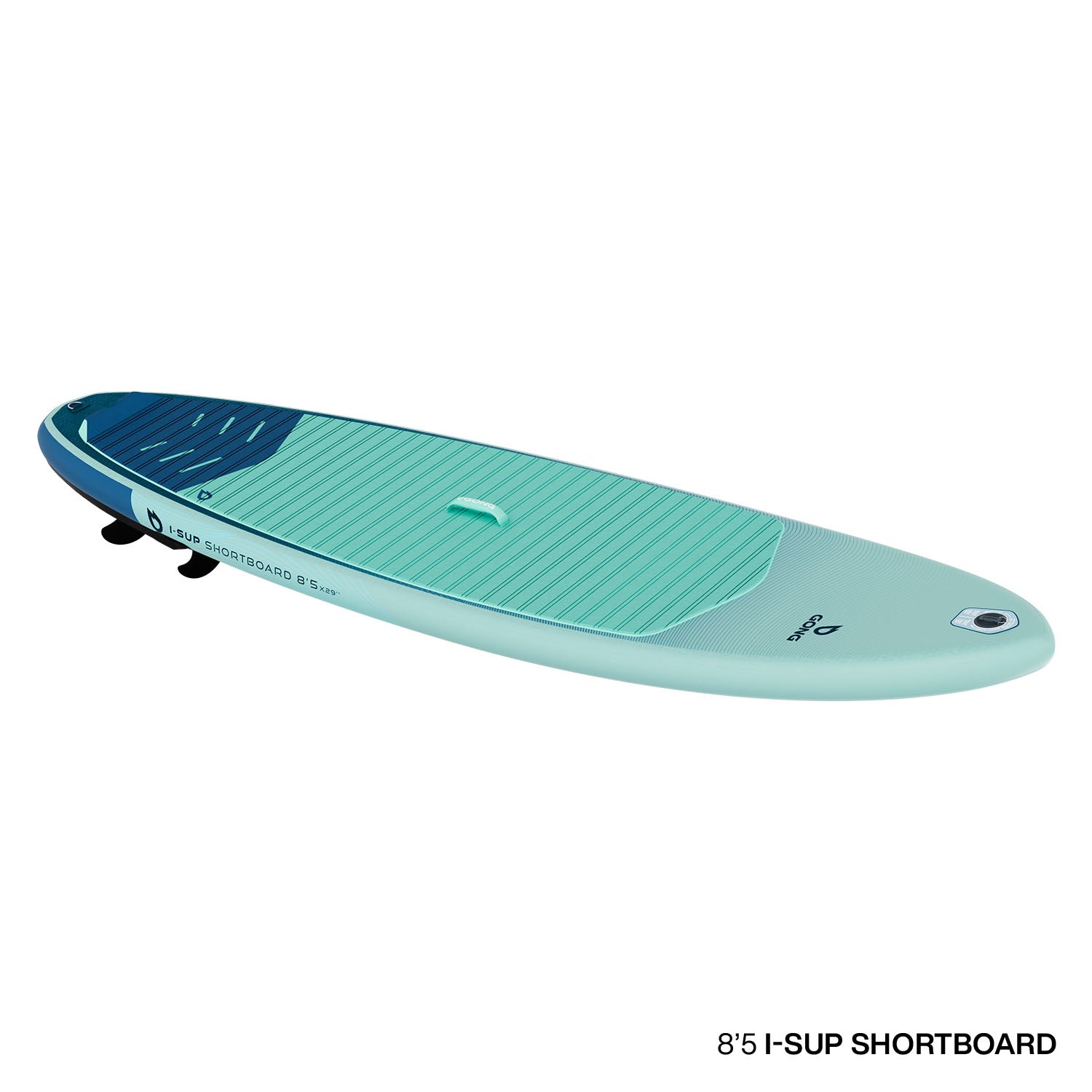 SUP-доска GONG SUP Inflatable I-SUP Shortboard — in action on the water