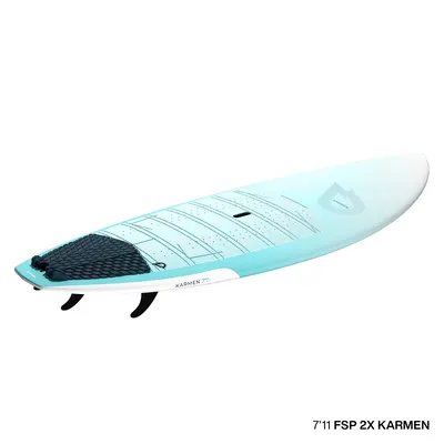 SUP-доска GONG SUP Karmen FSP 2X — в работе на воде
