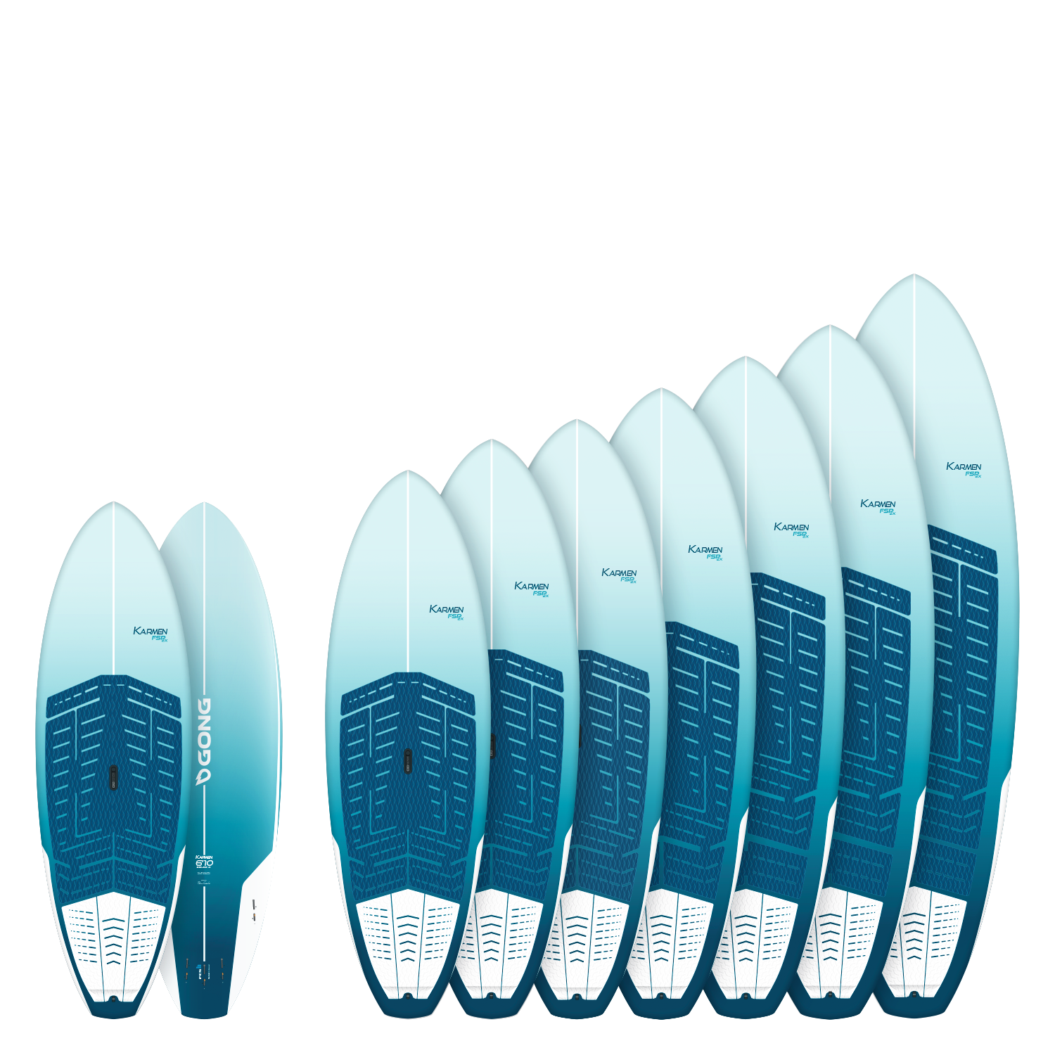 SUP-доска GONG SUP Karmen FSP 2X — buy at K1.surf