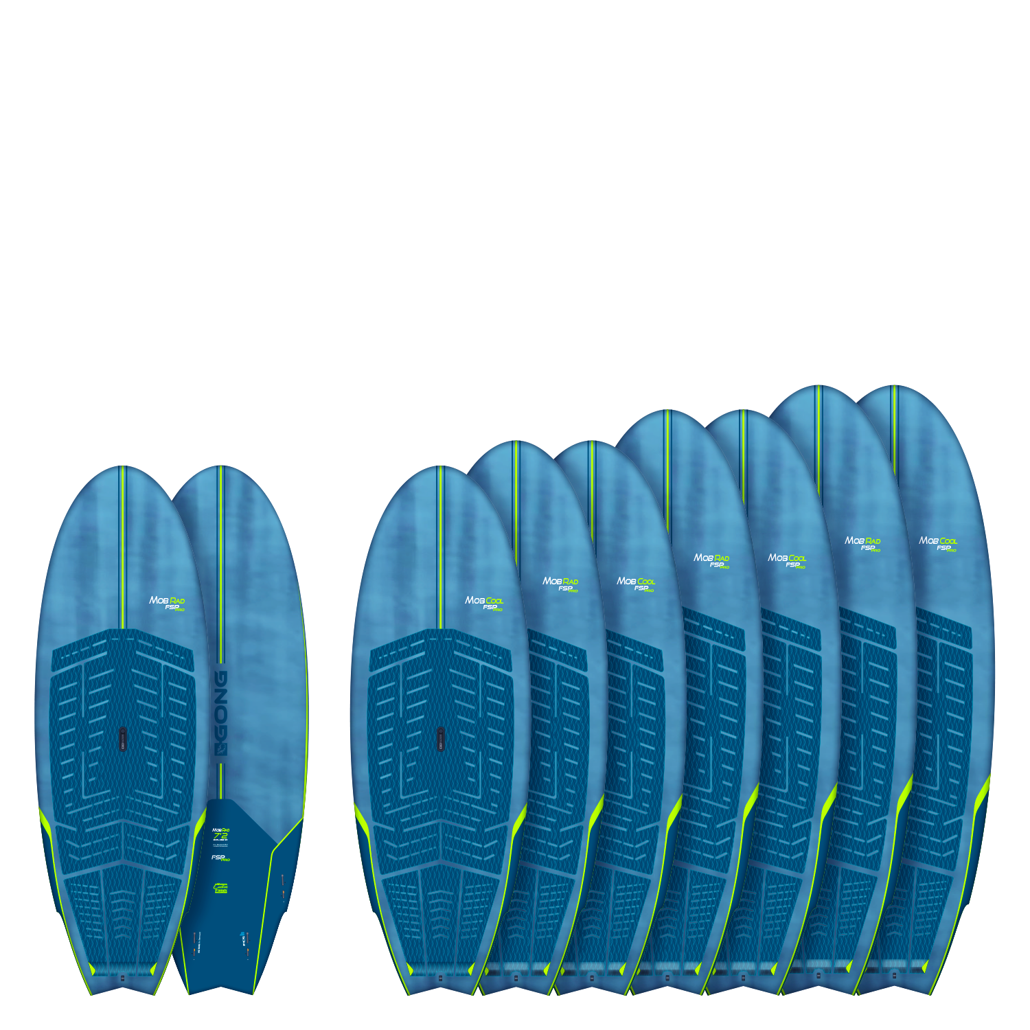 SUP-доска GONG SUP Mob FSP Pro — купить в K1.surf