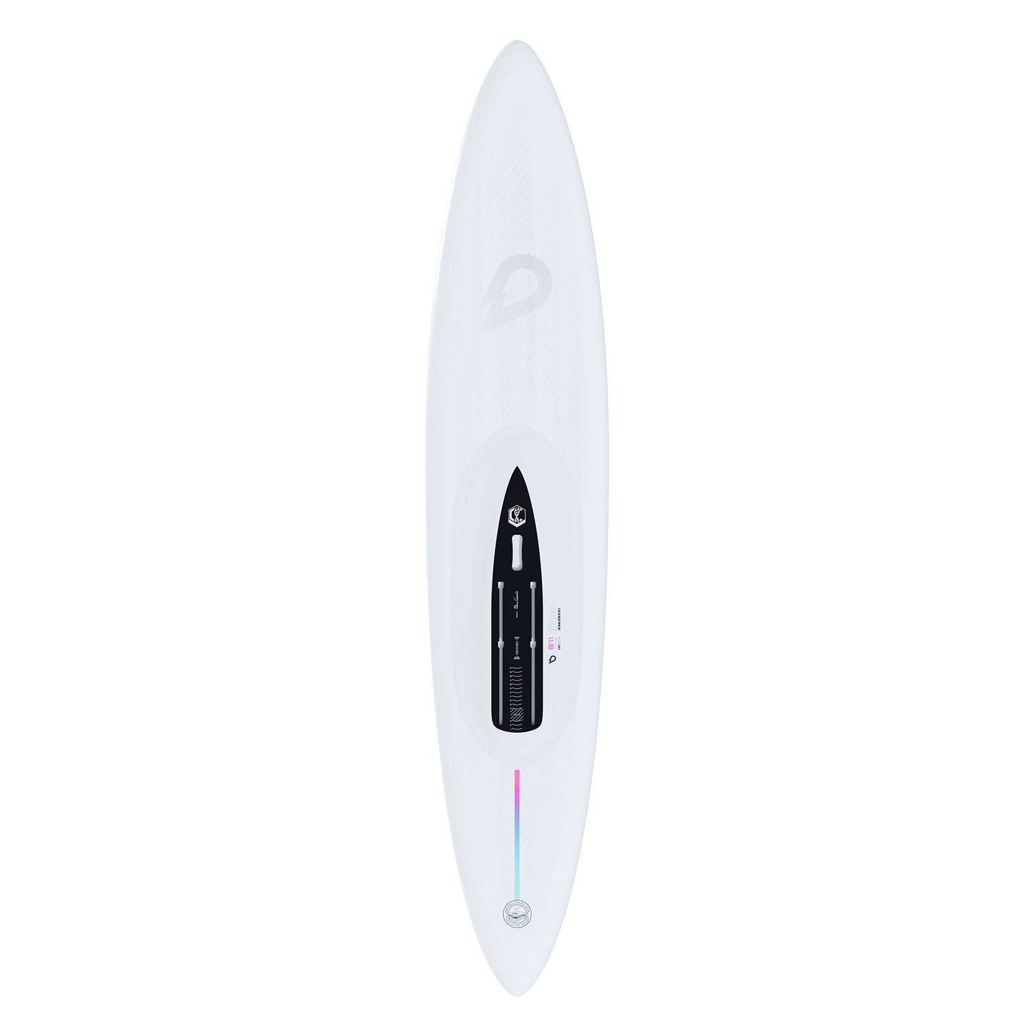 Доска для фойла GONG SUP foil Board Inflatable HIPE Intruder — вид сверху