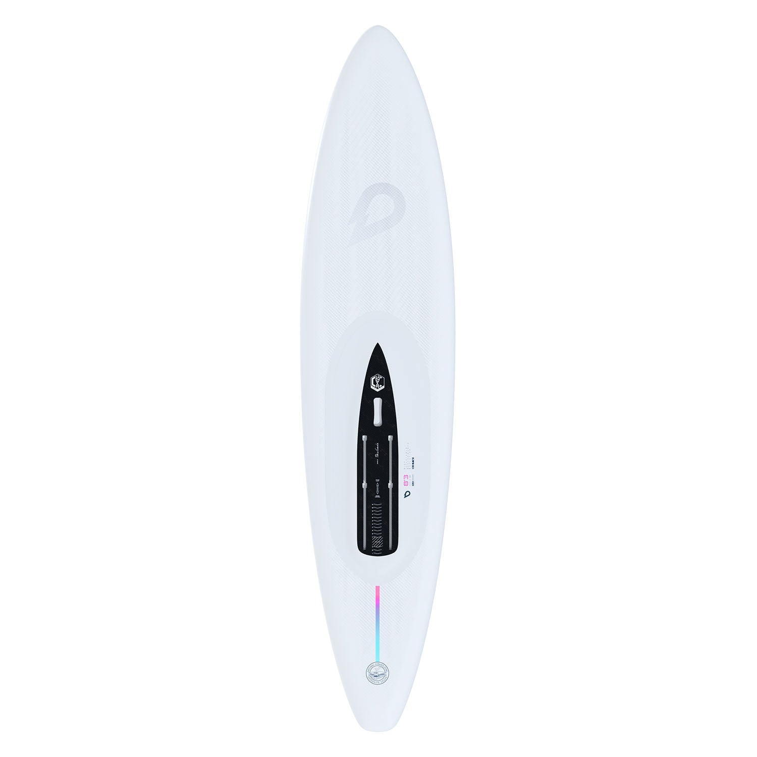 Доска для фойла GONG SUP foil Board Inflatable HIPE NOTW — вид сверху