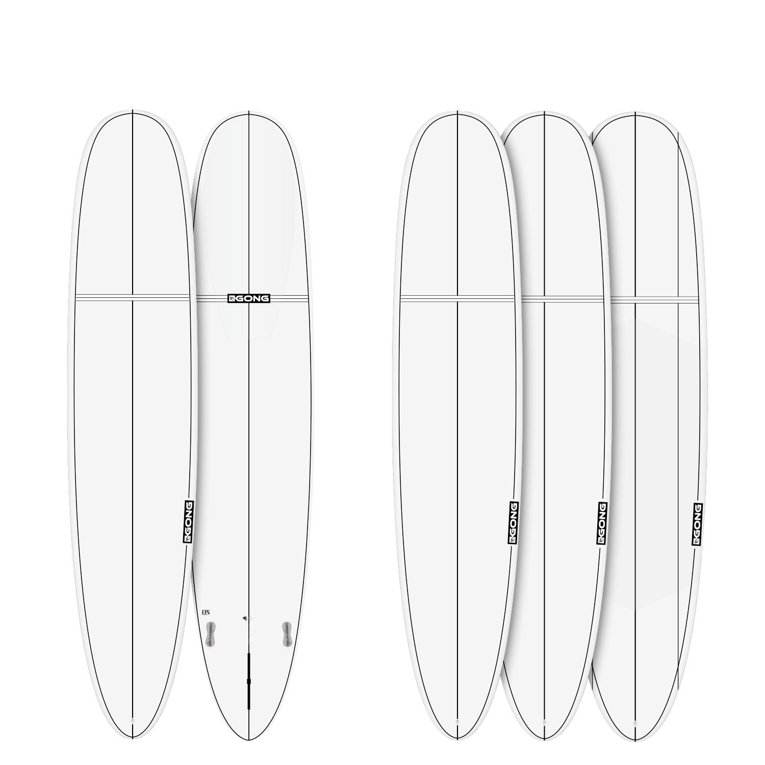 Сёрф-доска GONG Surf 9'2 Ten Blues EPS