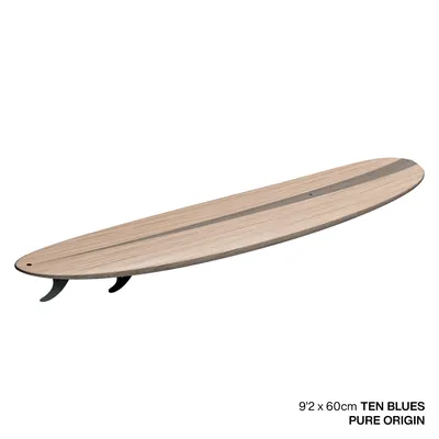 Сёрф-доска GONG Surf 9'2 Ten Blues Pure Origin — в работе на воде