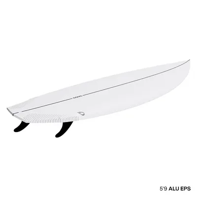 Сёрф-доска GONG Surf Alu EPS — в работе на воде