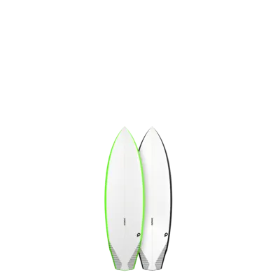 Сёрф-доска GONG Surf Alu PU — вид сбоку