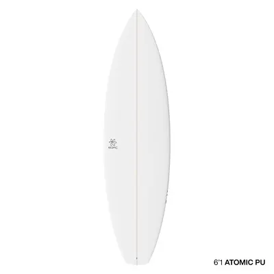 Сёрф-доска GONG Surf Atomic PU — детали конструкции
