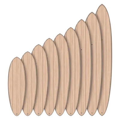 Сёрф-доска GONG Surf Carter Pure Origin — вид сбоку