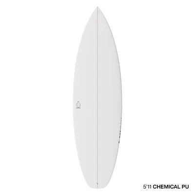 Сёрф-доска GONG Surf Chemical PU — детали конструкции