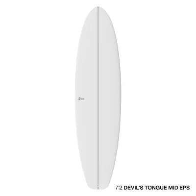 Сёрф-доска GONG Surf Devil'S Tongue Mid EPS — детали конструкции
