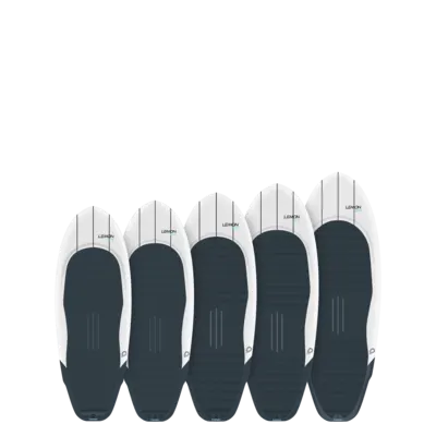 Доска для фойла GONG Surf Foil Board Lemon EPS — вид сбоку
