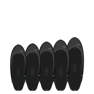 Доска для фойла GONG Surf Foil Board Lemon EPS Pro — вид сбоку