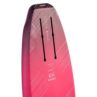 Доска для фойла GONG Surf Foil Board Lemon EPS Pro — в работе на воде