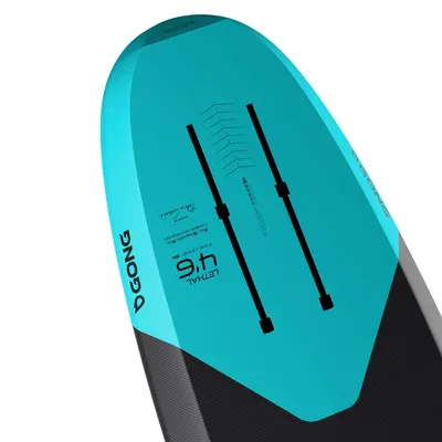 Доска для фойла GONG Surf Foil Board Lethal FSP Pro — в работе на воде