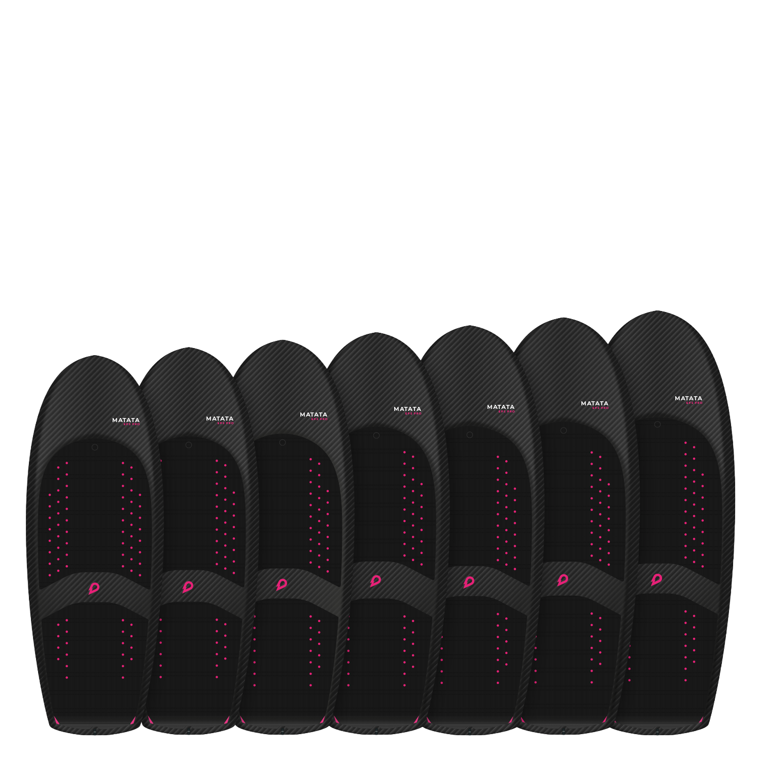 Доска для фойла GONG Surf Foil Board Matata EPS Pro — вид сбоку