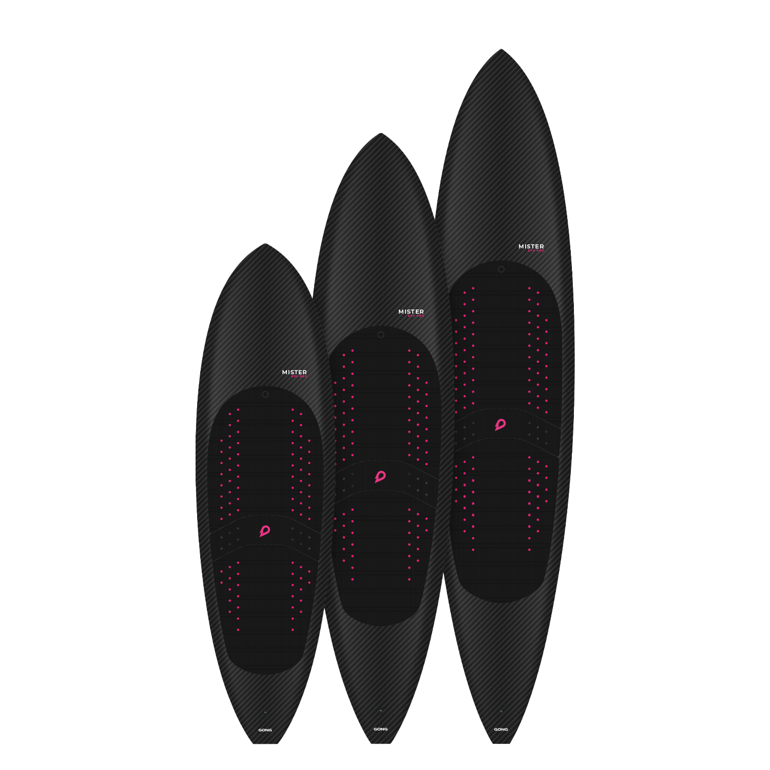 GONG Surf Foil Board Mister EPS Pro Foilboard — side view