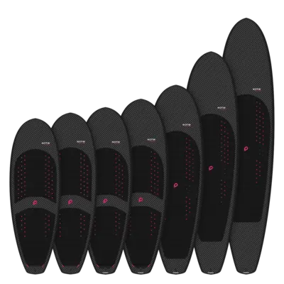 Доска для фойла GONG Surf Foil Board NOTW EPS Pro — вид сбоку