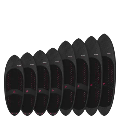 Доска для фойла GONG Surf Foil Board Scura EPS Pro — вид сбоку