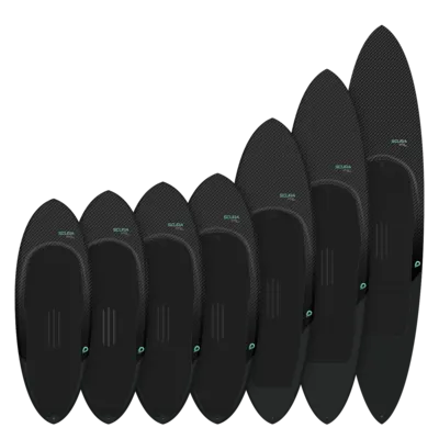 Доска для фойла GONG Surf Foil Board Scura EPS Pro — вид сбоку