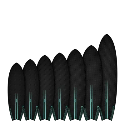 Сёрф-доска GONG Surf Fork EPS Pro — вид сбоку