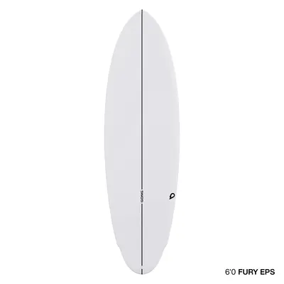Сёрф-доска GONG Surf Fury EPS — детали конструкции