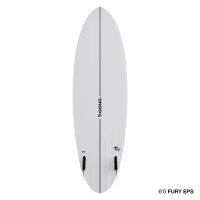 Сёрф-доска GONG Surf Fury EPS — вид сверху