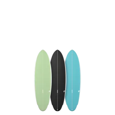 Сёрф-доска GONG Surf Fury PU — вид сбоку