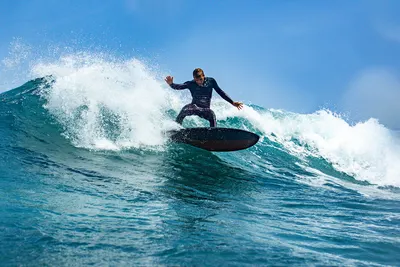 Сёрф-доска GONG Surf Impératrice Origin 2.0 — в работе на воде