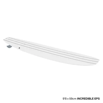 Сёрф-доска GONG Surf 9'8 Incredible EPS — в работе на воде