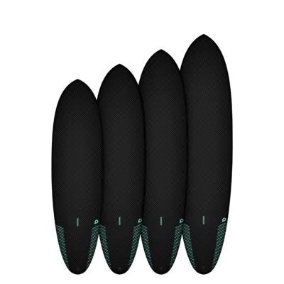 Сёрф-доска GONG Surf Indra EPS Pro — вид сбоку