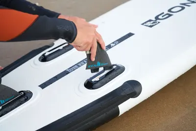 Сёрф-доска GONG Surf Inflatable Compact — крупный план