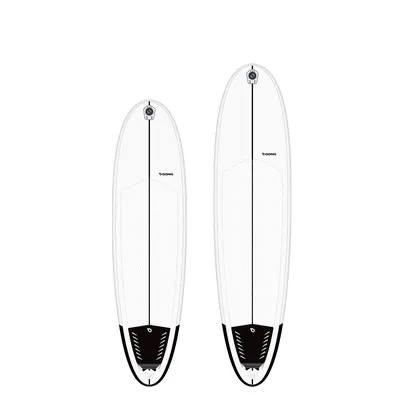Сёрф-доска GONG I-Surf Longboard — вид сбоку