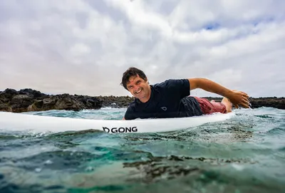 Сёрф-доска GONG I-Surf Longboard — в работе на воде