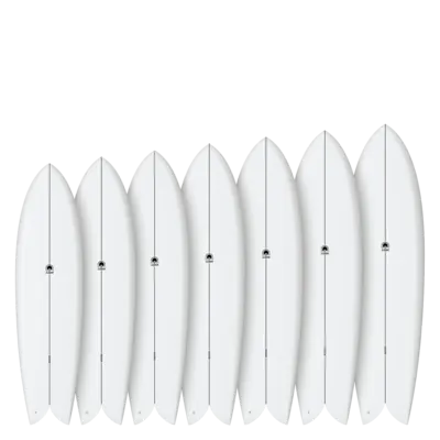 Сёрф-доска GONG Surf J.Low Mid EPS — вид сбоку