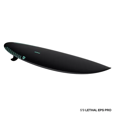 Сёрф-доска GONG Surf Lethal EPS Pro — в работе на воде